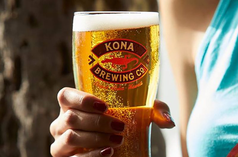 Kona Brewing Company glass