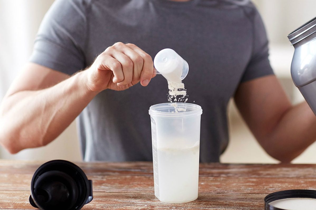 Making a protein shake
