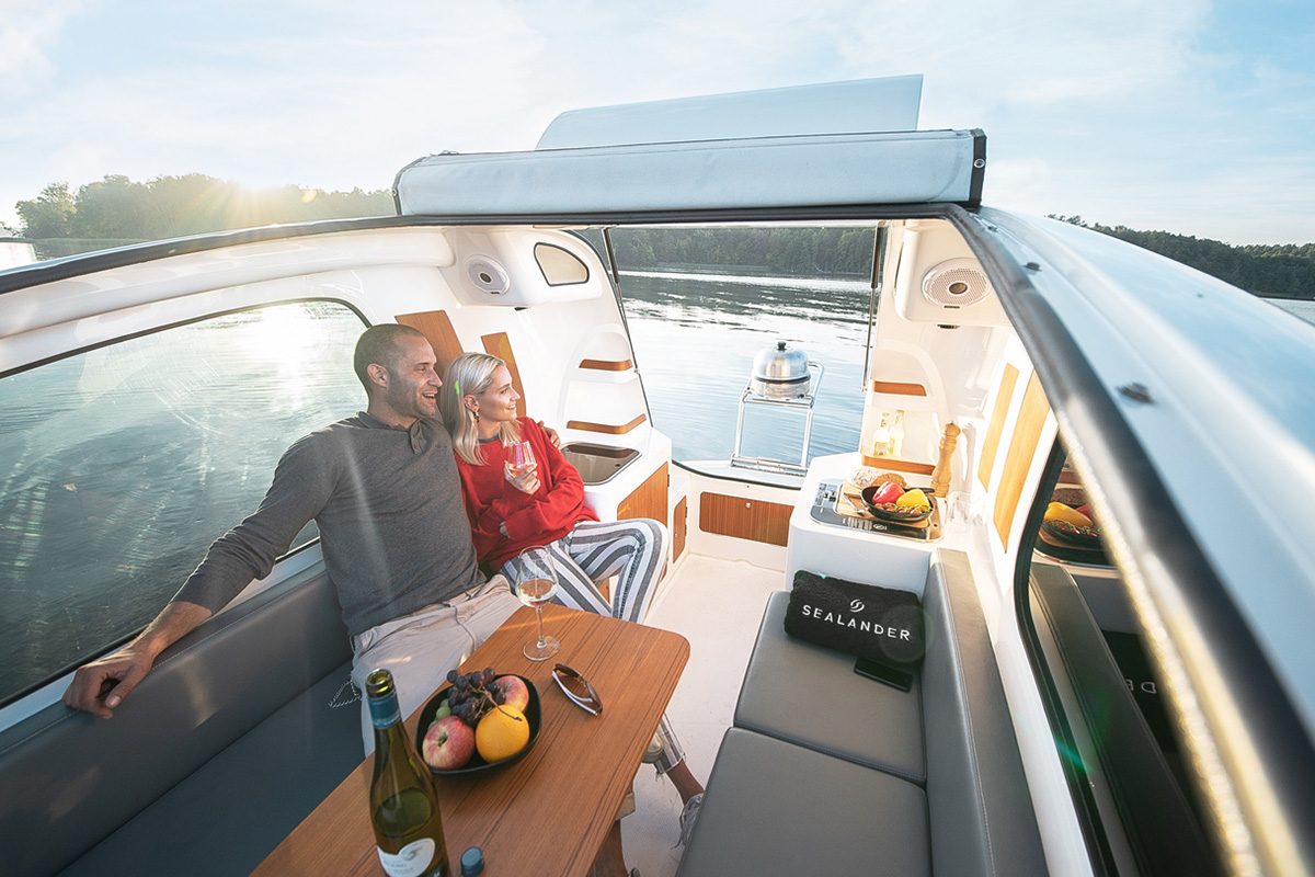 sealander camper trailer boat