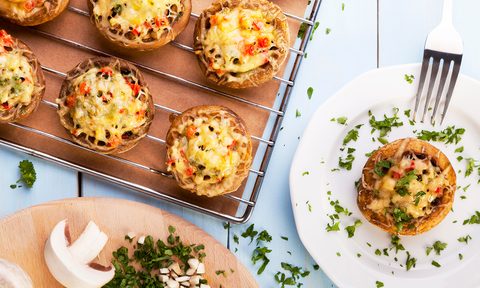 southwestern stuffed mushrooms recipe