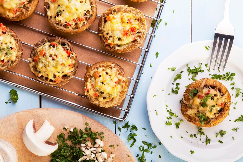 southwestern stuffed mushrooms recipe