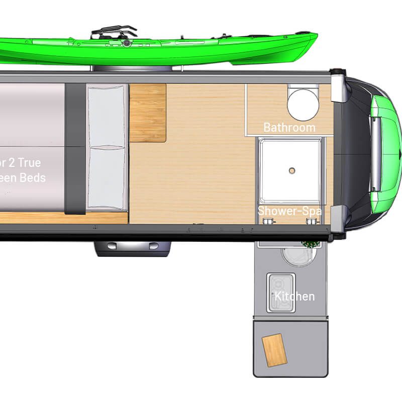 sylvansport vast trailer configuration 3