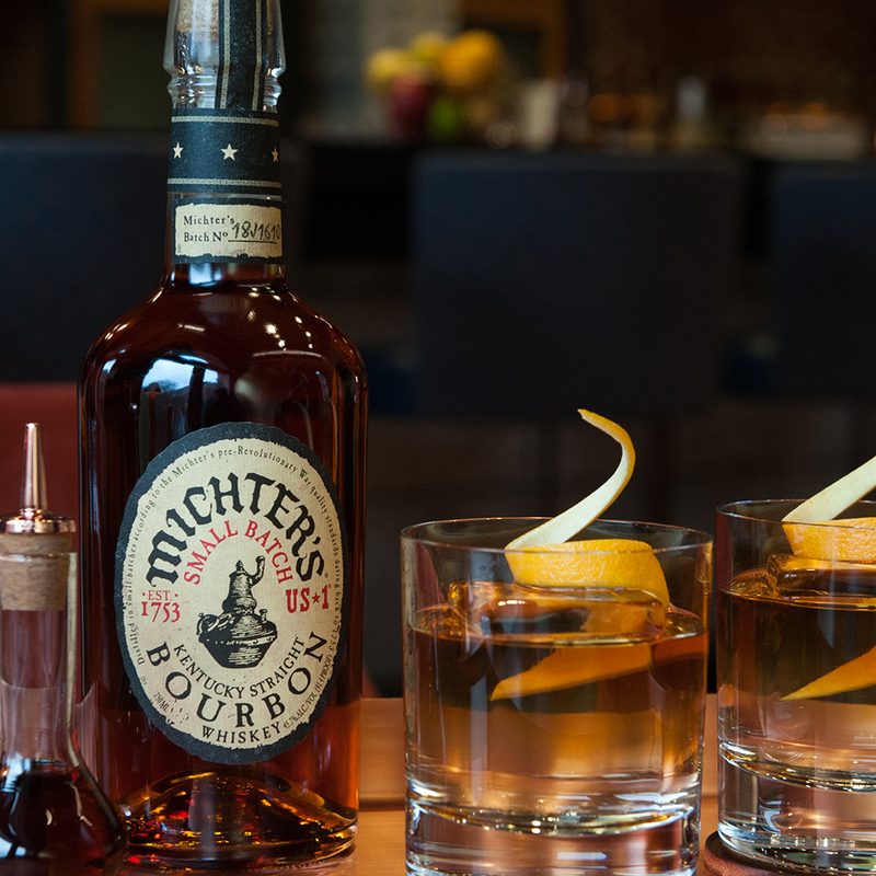The Bar at Fort Nelson Michter’s Distillery Bourbon Old Fashioned