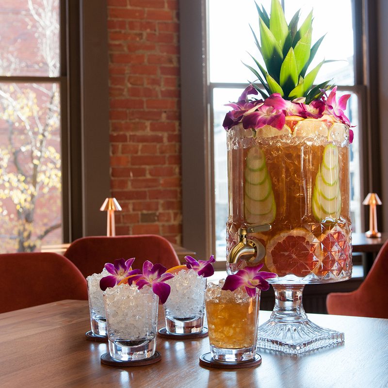 The Bar at Fort Nelson Michter’s Distillery Springfield Punch