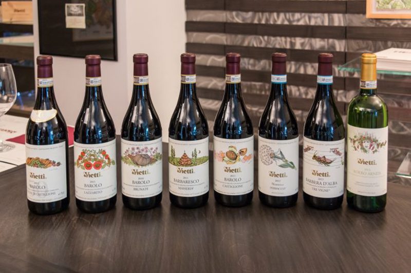 vietti wine label