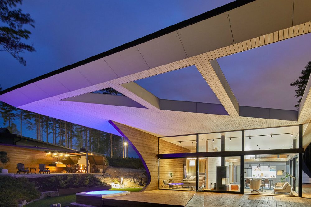 wave house log cabin seppo mantyla polar life haus 11