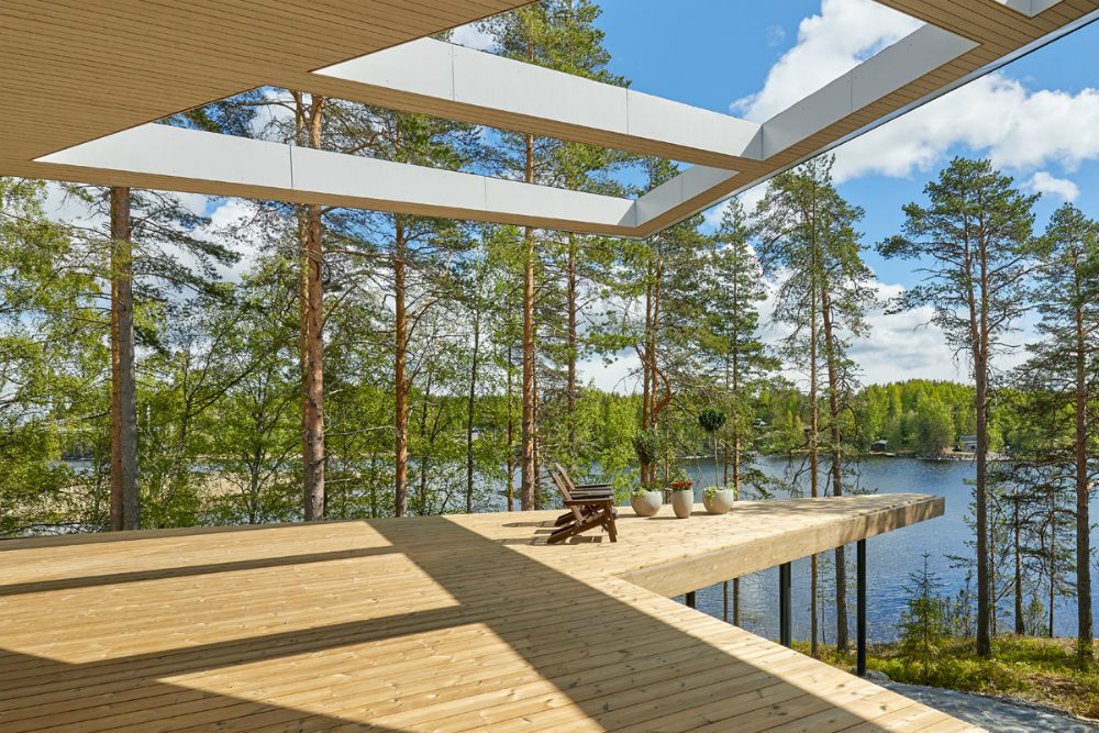 wave house log cabin seppo mantyla polar life haus 14