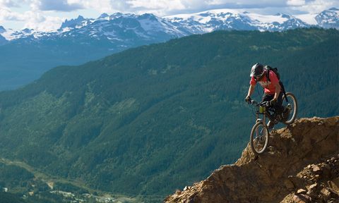 Mountain biking Whistler Canada