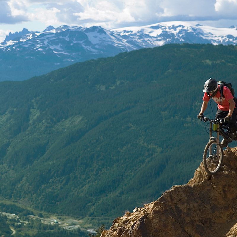 Mountain biking Whistler Canada