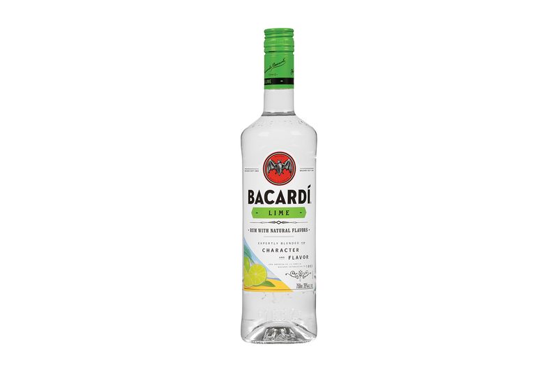 bacardi lime bottle