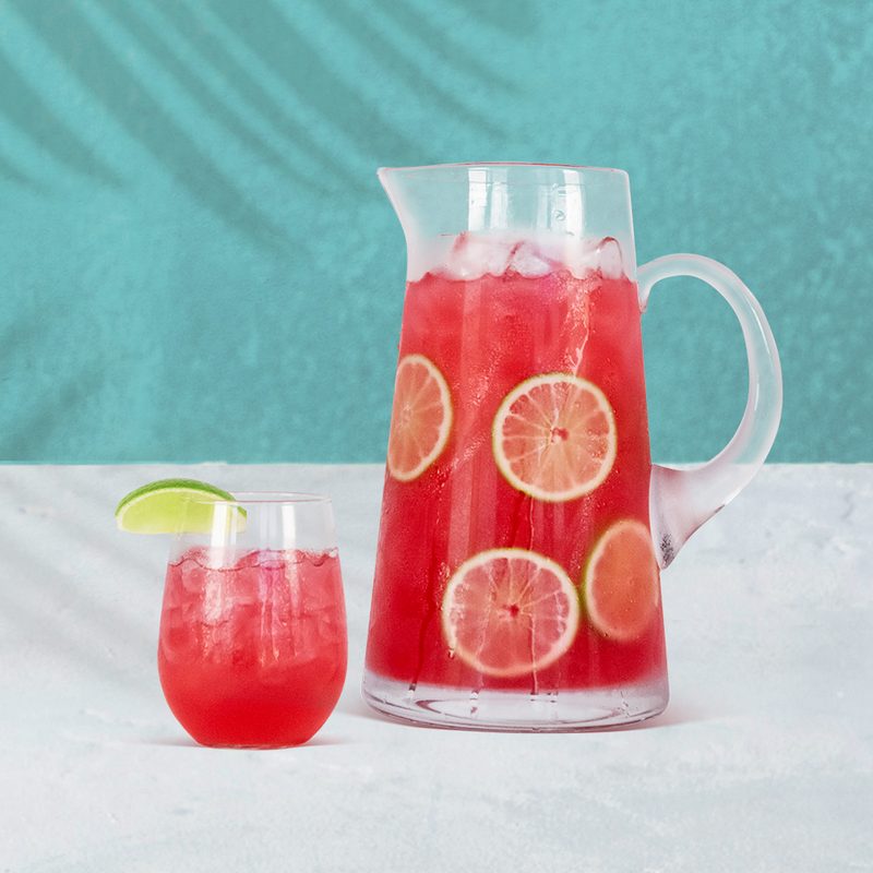 Bacardi Lime Sparkling Hibiscus Limeade