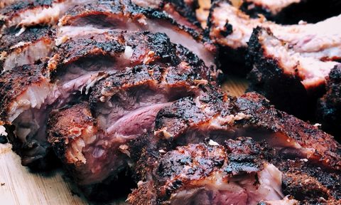 barbecue grilling meat ribs