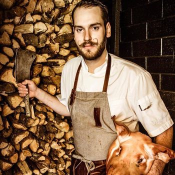Caleb Fischer chef Bow and Arrow Auburn