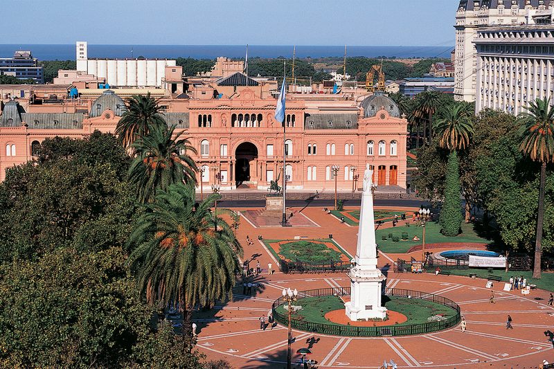 Casa Rosada, Plaza de Mayo, Buenos Aires, Argentina