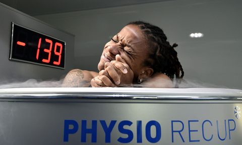 Elodie Thomis France Soccer Cryotherapy