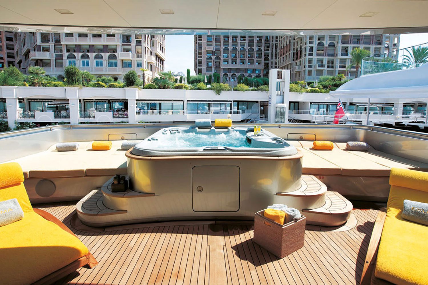 Exuma luxury yacht