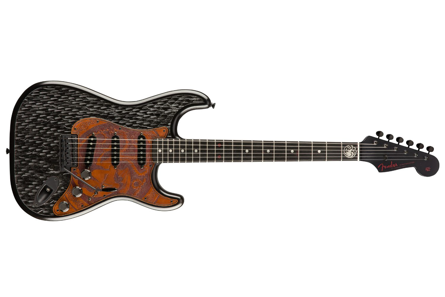 game of thrones guitars fender custom shop sigil collection stratocaster house targaryen 4