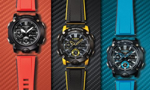 G Shock Carbon Series watches.