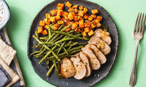 hellofresh meal kit delivery review honey glazed pork tenderloin
