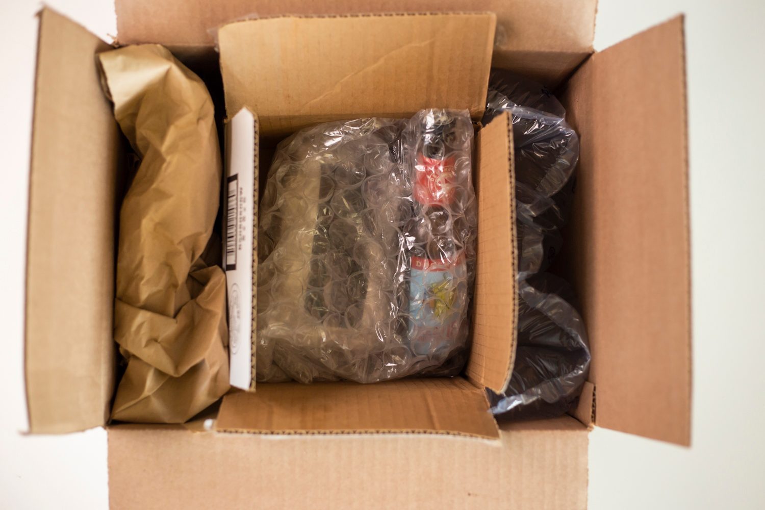 Shipping wine in a box