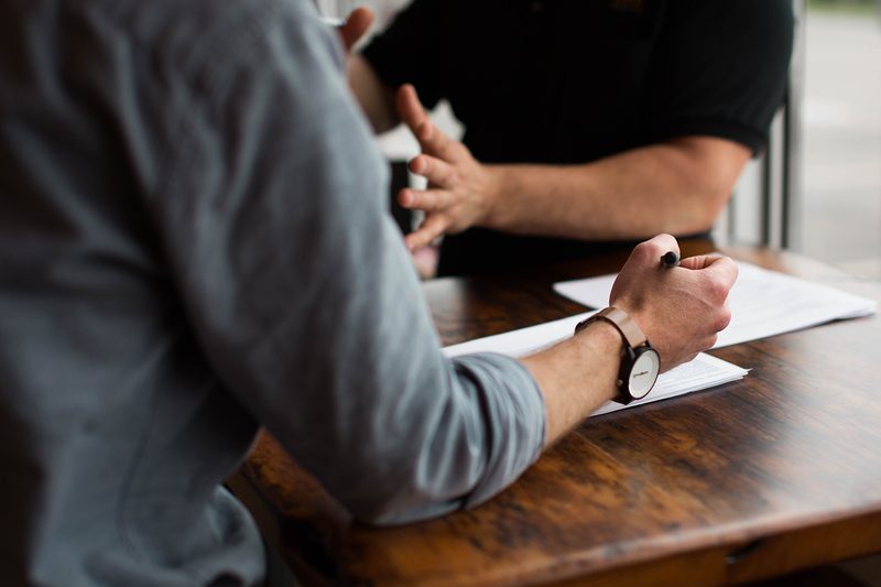 how to quit a job meeting