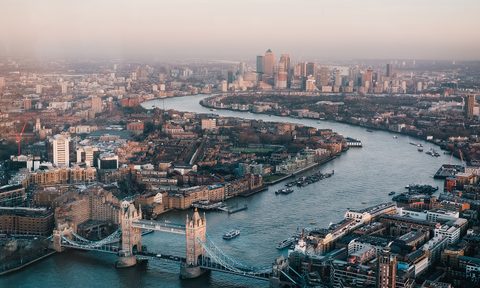 london bridge skyline thames river