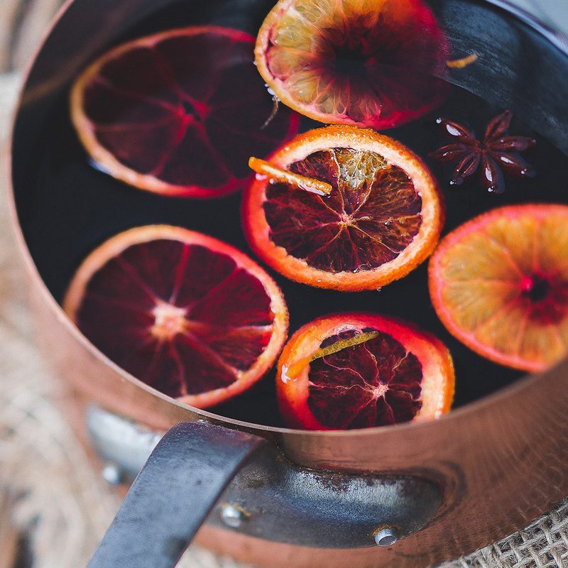 mulled wine orange