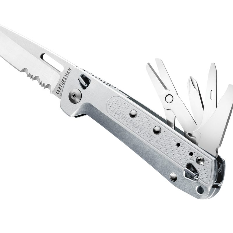 leatherman free collection multitools p26 k4x silver beauty