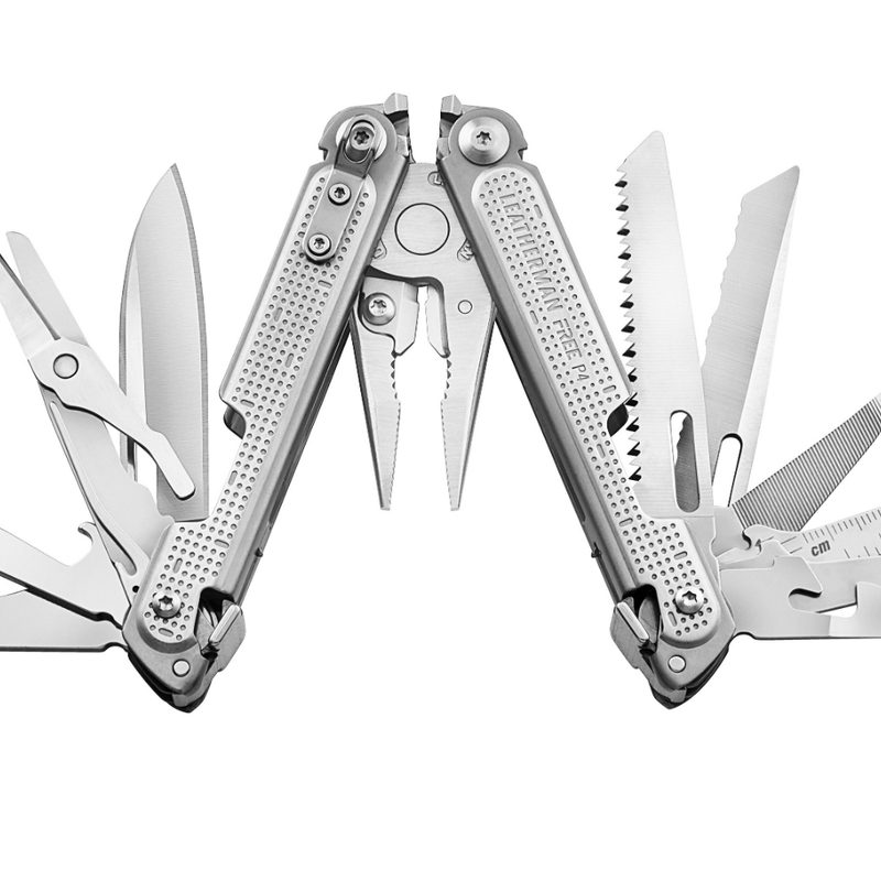 leatherman free collection multitools p26 p4 front fanned 2