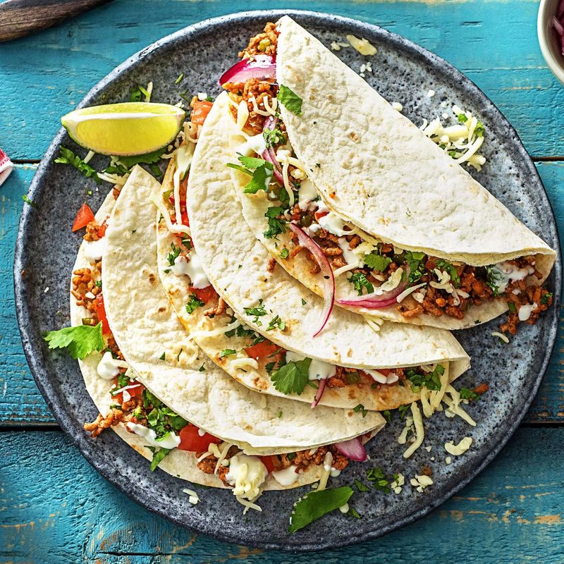 Pork carnitas tacos