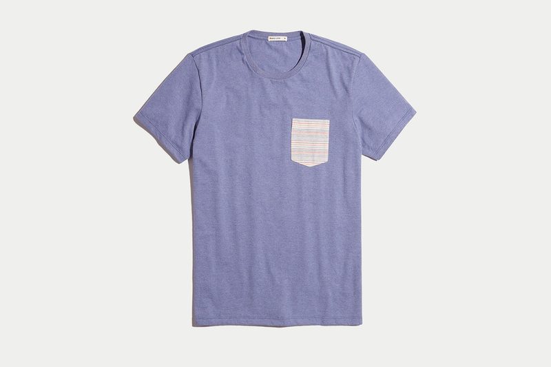 Re-Spun Contrast Pocket Tee