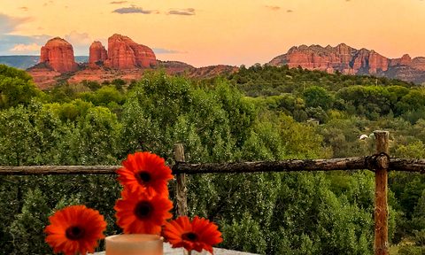 this luxury sedona vacation rental is like a personal resort for two sun cliff featured image
