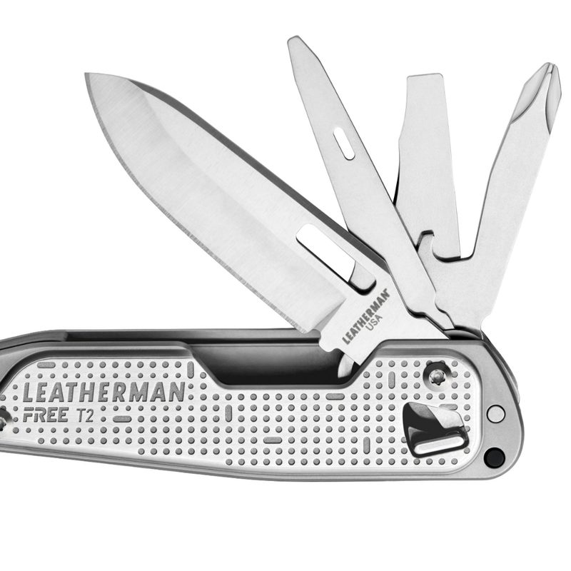 leatherman free collection multitools t2 fanned