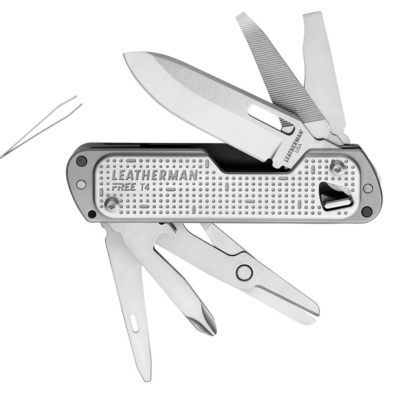 leatherman free collection multitools t4 fanned