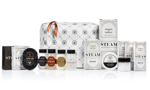 william roam steam travel kit dopp