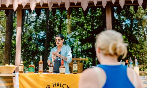 best adult summer camps camp halcyon whiskey tasting