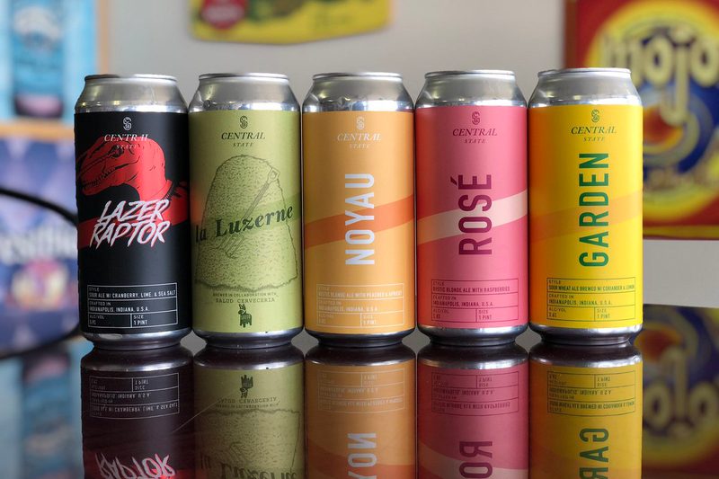 Central State Brewing cans