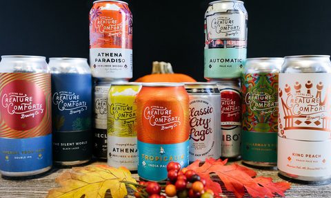 Creature Comforts cans