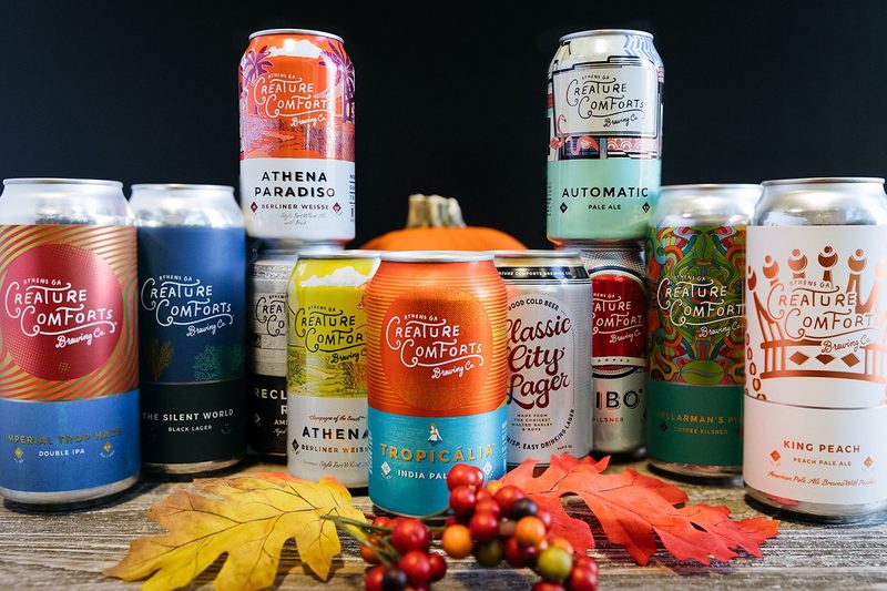 Creature Comforts cans