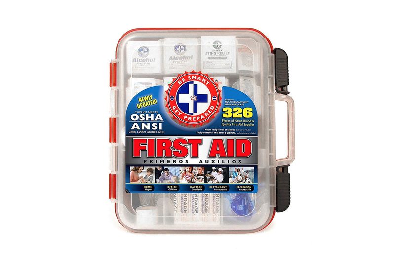 Be Smart Get Prepared first aid kit