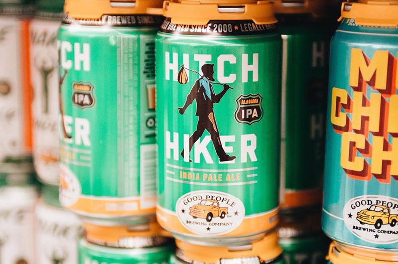 Good People Brewing Company cans