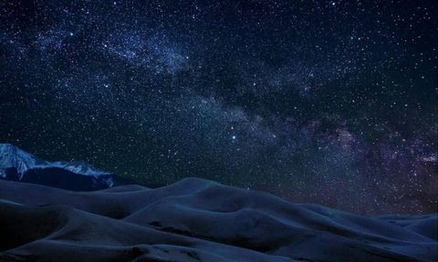 great sand dunes national park dark sky