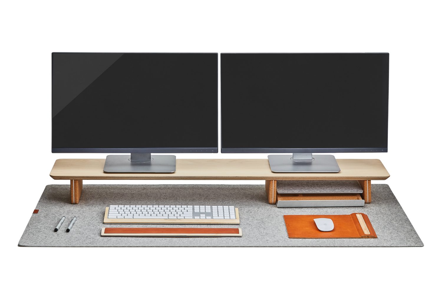 grovemade xl desk pad felt 1