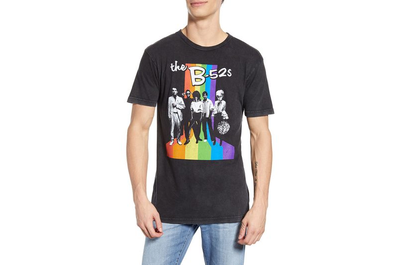 Hi Fidelity B-52s Retro Rainbow T-Shirt