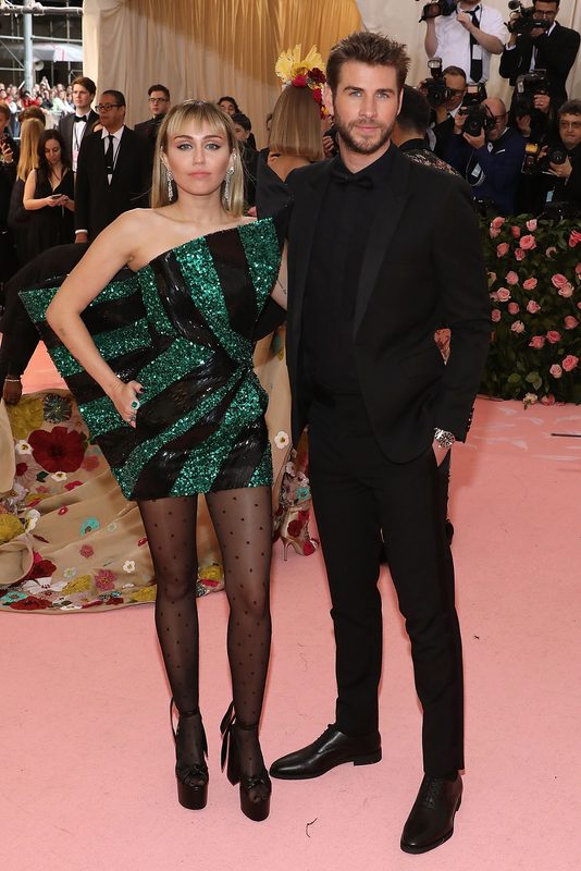 Met Gala 2019 Miley Cyrus Liam Hemsworth