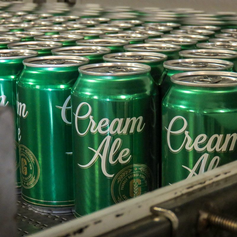 original cream ale beer cans