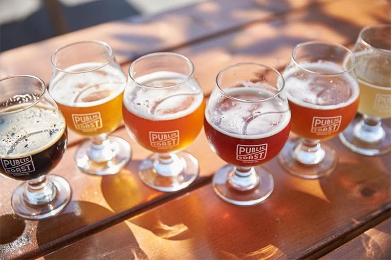 Public Coast Brewery - Peach Kettle Sour