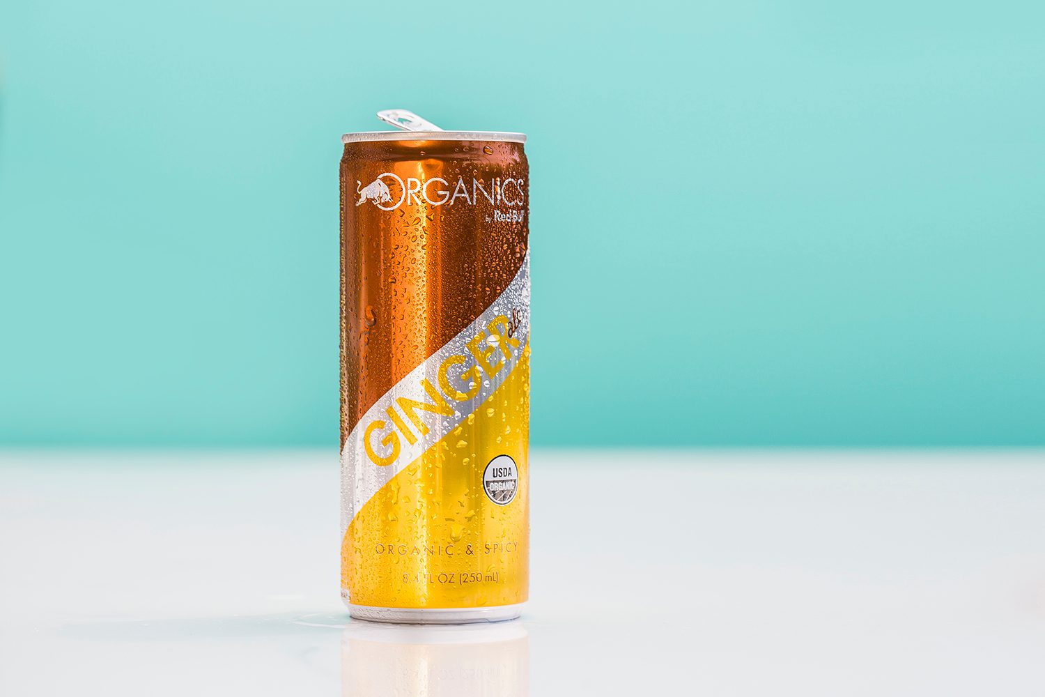 red bull organics soda launch ginger