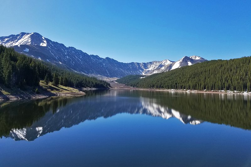 Rocky Mountain Road Trip Clinton Gulch Dam Reservoir Colorado