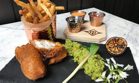 scorpion fish and chips fine and rare